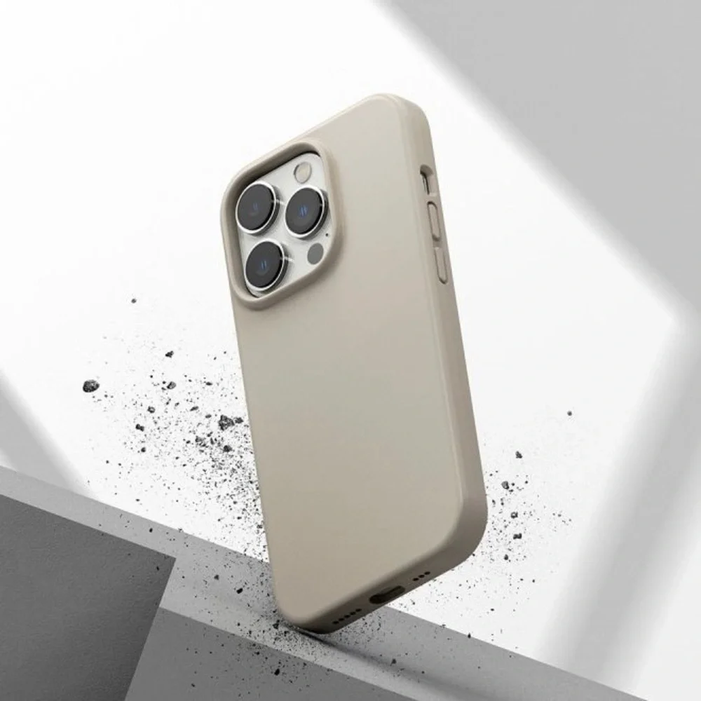 iPhone 12 Pro Max Silicone Phone Case, Stone